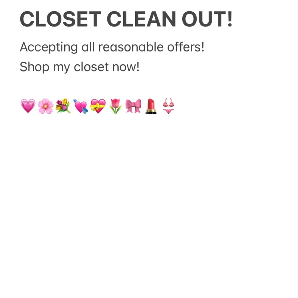 Shop my closet!